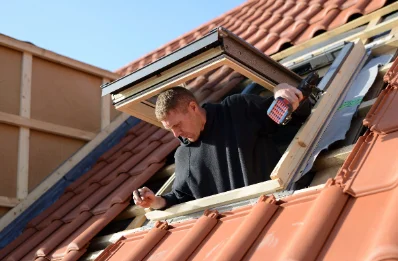 Pose de fenêtres de toit Velux à Lanans